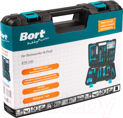 Универсальный набор инструментов Bort BTK-100 (93723521)