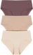 Комплект женских трусов Mark Formelle 412075-3 (р.110, кофейная роза1) -