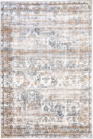 Коврик Radjab Carpet Бьянка Прямоугольник D008A / 7645RK-B (1.2x1.8, Cream Shirink/Blue Fdy) - 