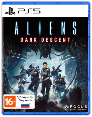 Игра для игровой консоли PlayStation 5 Aliens: Dark Descent (EU pack, RU subtitles)