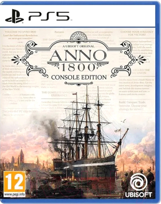 Игра для игровой консоли PlayStation 5 Anno 1800 Console Edition (EU pack, RU version)