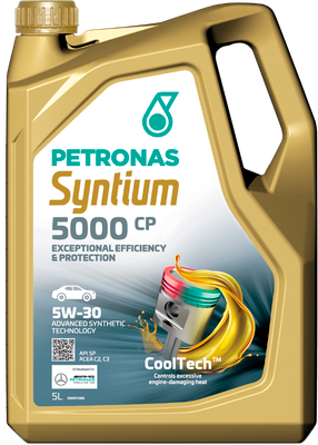 Моторное масло Petronas Syntium 5000 CP 5W30 ACEA C2 PSA B71 2290 / 70830M12EU (5л) - 