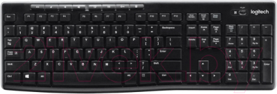 Клавиатура Logitech Wireless K270 / 920-003058 (черный)