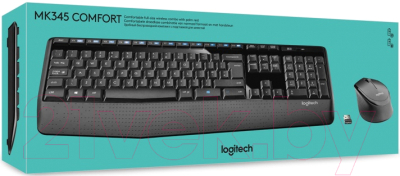 Клавиатура+мышь Logitech MK345 / 920-006490