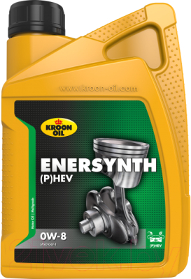 Моторное масло Kroon-Oil Enersynth (P)HEV 0W-8 / 37200 (1л)