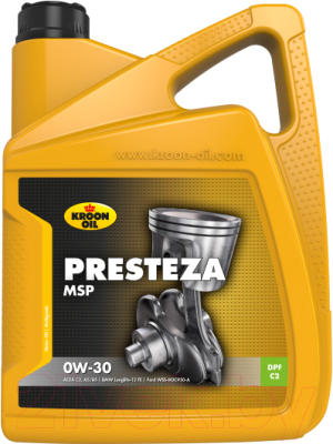 Моторное масло Kroon-Oil Presteza MSP 0W-30 / 37320 (5л)