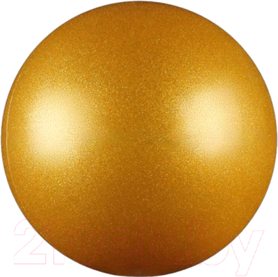 Мяч для художественной гимнастики Indigo IN377 (золотой с блестками)