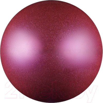 Мяч для художественной гимнастики Indigo IN377 (фиолетовый с блестками)