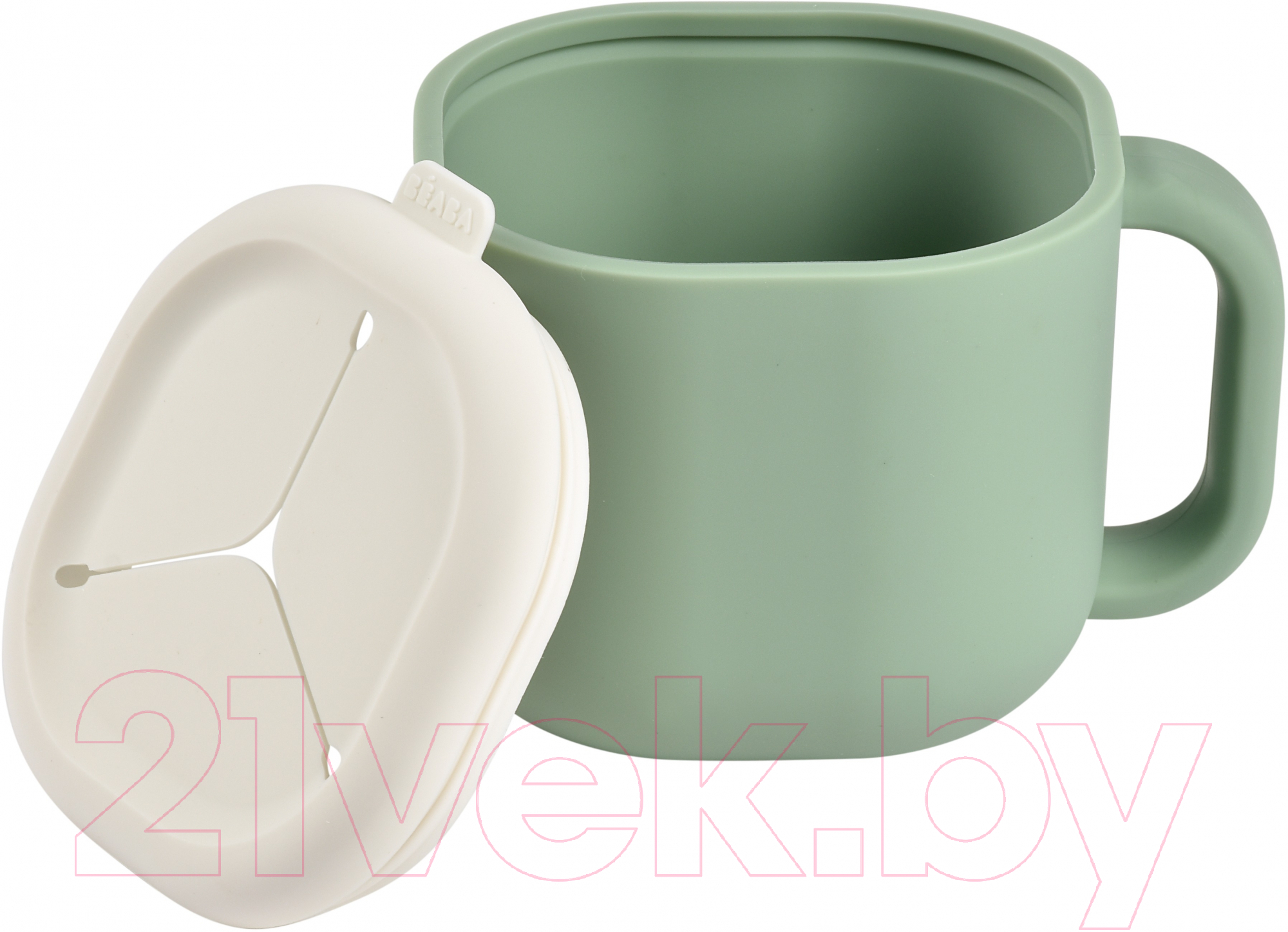 Контейнер для детского питания Beaba Tasse Pick'n Snack Sage Green 913564