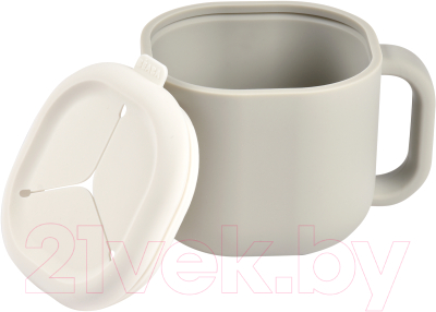 Контейнер для детского питания Beaba Tasse Pick'n Snack Velvet Grey 913565