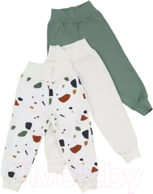 Набор штанов для малышей Rant Mosaic / 3275/2 (р.68, зеленый)