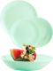 Набор тарелок Luminarc Diwali Paradise Green V6220 (12шт) - 