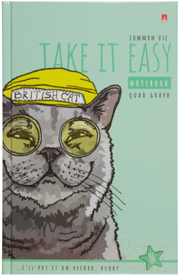 Записная книжка Альт Easy Life. Коты / 3-160-074/29 (160л)