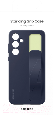 Чехол-накладка Samsung Standing Grip для Galaxy A55 / EF-GA556TBEGRU (черный)
