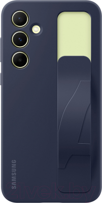 Чехол-накладка Samsung Standing Grip для Galaxy A55 / EF-GA556TBEGRU (черный)