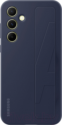 Чехол-накладка Samsung Standing Grip для Galaxy A55 / EF-GA556TBEGRU (черный)