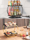 Миниатюра изображения товара Этажерка Happy Home HH-032B (черный/золото)