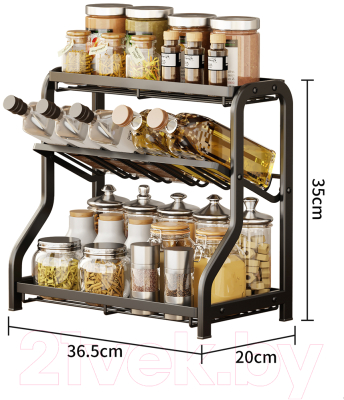 Изображение товара Органайзер для кухни Happy Home HH-052 (черный)