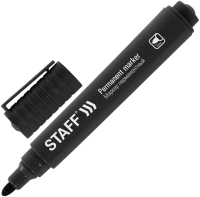 Набор маркеров Staff Basic Budget PM-125 / 880598 (12шт, черный) - 