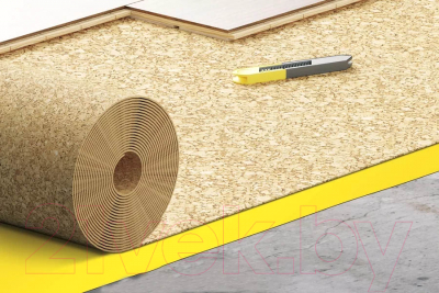 Подложка Cezar Expert Cork Roll пробковая 2мм (10 кв.м)