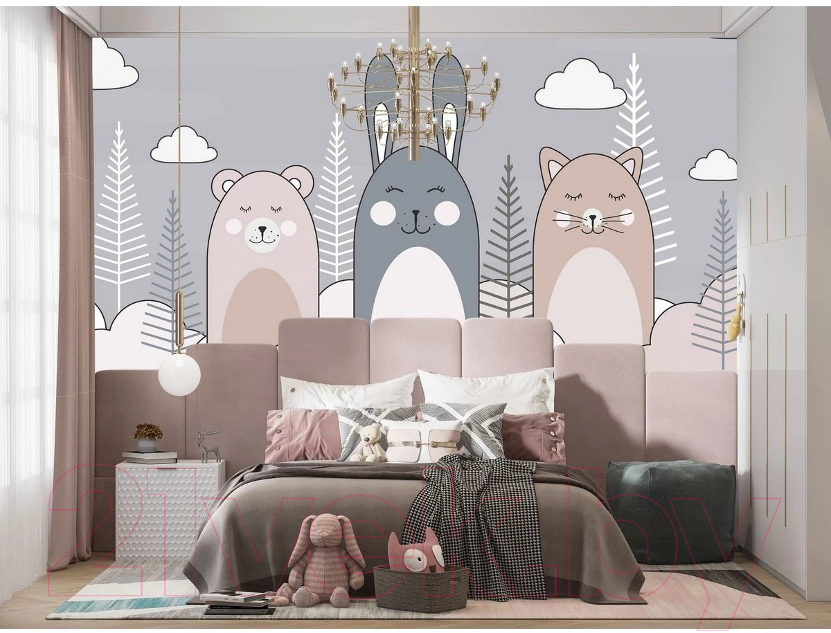 Фотообои листовые Citydecor Cute&Lovely 10