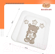 Миниатюра изображения товара Пеленальный матрас Boom Baby Карапуз 65x55 / BB/ПН-06 (белый)