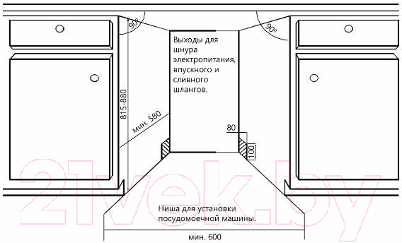 Посудомоечная машина Thomson DB30L52I03