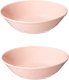 Набор салатников Lefard Tint / 48-982-1 (розовый) - 