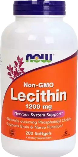 Пищевая добавка NOW Foods Lecithin 1200mg