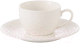 Чашка с блюдцем Gipfel Silvia 42928 (белый) - 