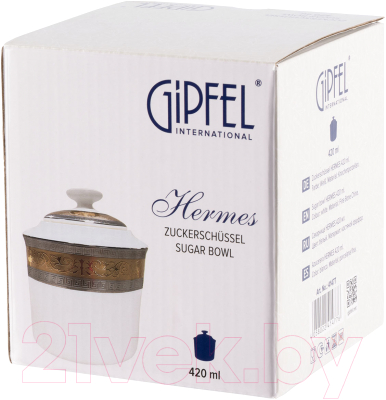 Сахарница Gipfel Hermes 41477 (белый)