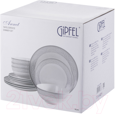 Набор тарелок Gipfel Annet 42783 (12шт)