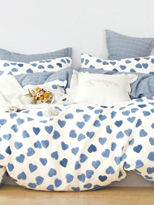 Изображение товара Комплект постельного белья GoodNight Сатин Делюкс 336 1.5сп / 263142  (50x70, с компаньоном)