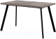 Обеденный стол Millwood Ванкувер 120-152x70x75 (бетон/металл черный) - 