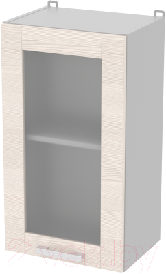 Шкаф навесной для кухни Интерлиния Компо ВШ40ст-720-1дв (вудлайн)
