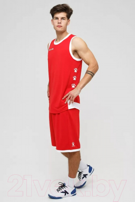 Баскетбольная форма Kelme Basketball clothes / 8252LB1006-610 (M, красный)