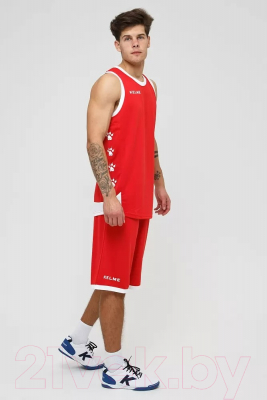 Баскетбольная форма Kelme Basketball clothes / 8252LB1006-610 (M, красный)