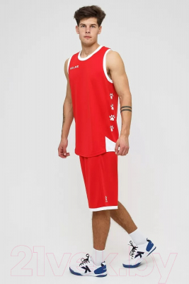 Баскетбольная форма Kelme Basketball clothes / 8252LB1006-610 (M, красный)