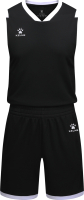 Баскетбольная форма Kelme Basketball clothes / 8352LB1028-000 (M, черный) - 