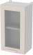 Шкаф навесной для кухни Интерлиния Компо ВШ40ст-720-1дв (персидский жемчуг) - 