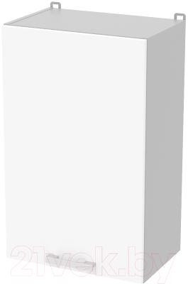 Шкаф навесной для кухни Интерлиния Компо ВШ45-720-1дв (белый платинум)