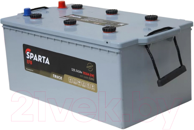 Автомобильный аккумулятор SPARTA Евро 1350А / 6СТ-240 3 SP EFB (240 А/ч)