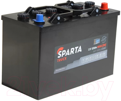 Автомобильный аккумулятор SPARTA Евро 950А / 6СТ-120 3 SP (120 А/ч)