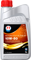 Моторное масло 77 Lubricants Motorcycle Oil Syn 4T 10W-50 / 708290 (1л) - 