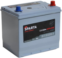 Автомобильный аккумулятор SPARTA High Energy Asia Евро 600А / 6СТ-65 0 SP HE A (65 А/ч) - 