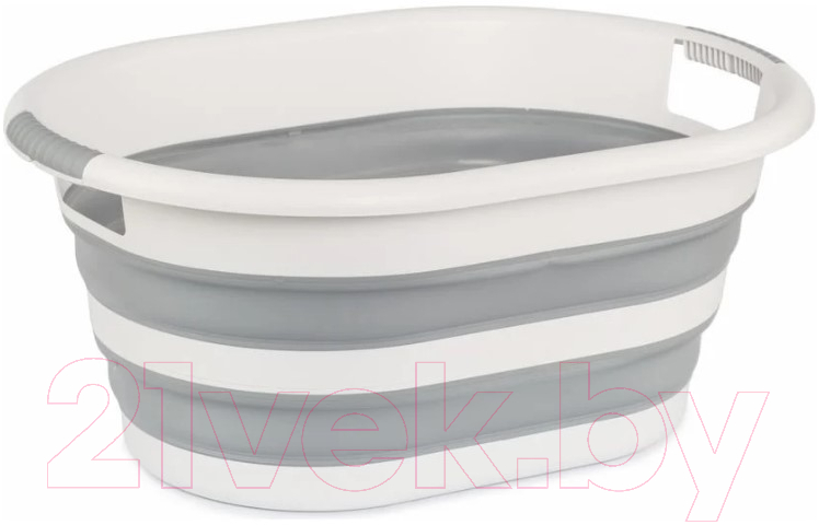 Корзина для белья Hobby Life Magic HL081064GR (серый)