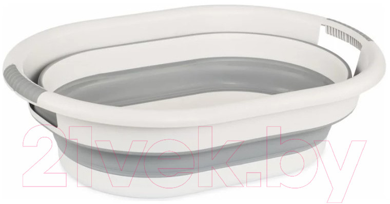 Корзина для белья Hobby Life Magic HL081064GR (серый) — фото 3