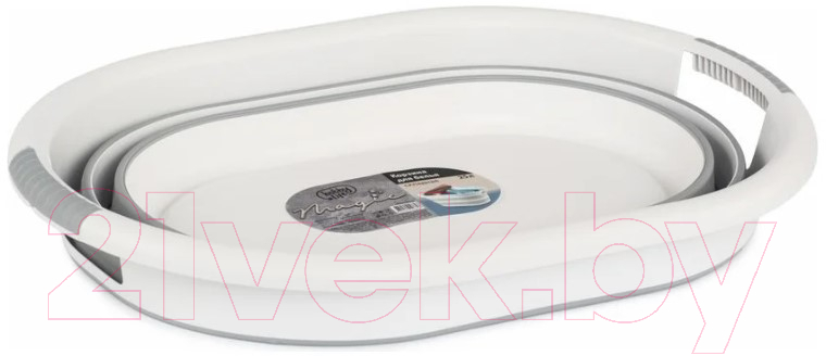 Корзина для белья Hobby Life Magic HL081064GR (серый) — фото 6
