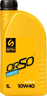 Моторное масло SMK Produkt Orso Maхx 1040 10W40 SL/СF-4 / SMK-1040ORMX00 (1л)