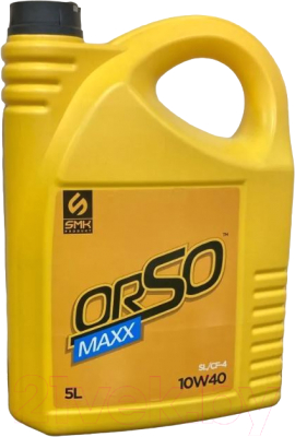 Моторное масло SMK Produkt Orso Maхx 1040 10W40 SL/СF-4 / SMK-1040ORMX00 (5л)